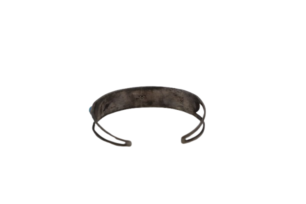 Vintage Sterling Türkis Armreif mit türkisen Steinen