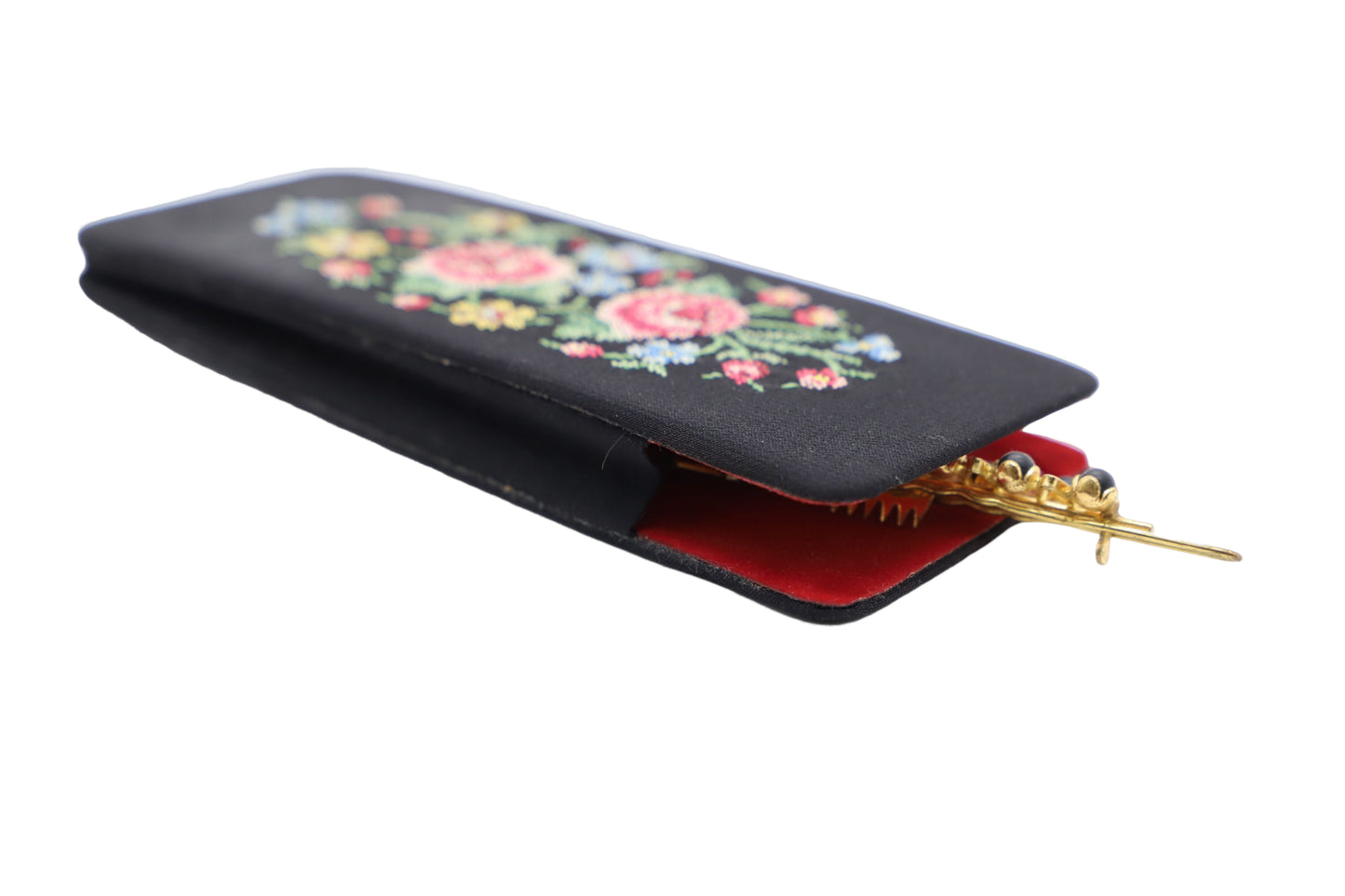 Kamm-Etui Vintage Gobelin