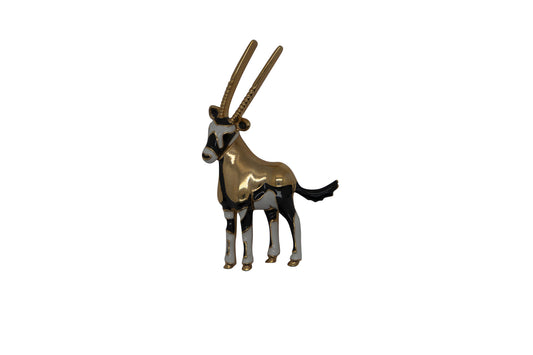 Vintage Brosche Gazelle / Antilope