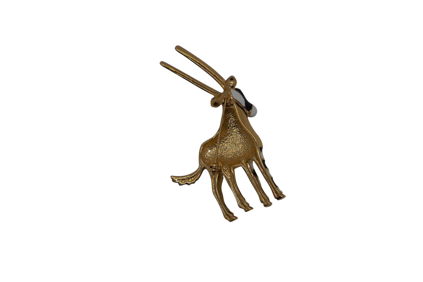 Vintage Brosche Gazelle / Antilope